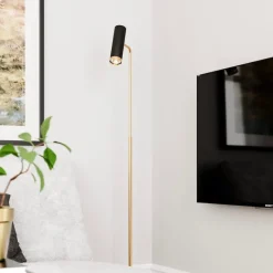 Puls golvlampa matt svart