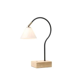 Question portabel bordslampa svart/opal