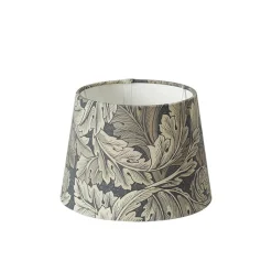 Qvist Classic Round 22 cm Lampskärm William Morris Acanthus Grey