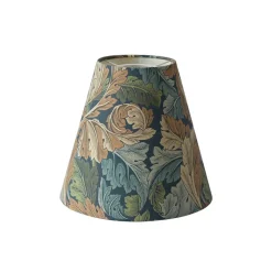 Qvist Classic Top Ring 22cm lampskärm William Morris Acanthus, Blue