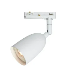 Radiell spotlight vit/vit led Global 1-fas