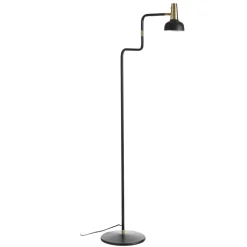 Ray Golvlampa svart/mässing