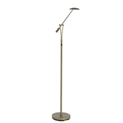 Recco golvlampa matt mässing