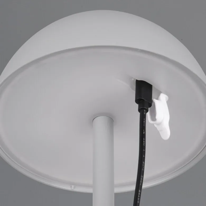 Ricardo portabel bordslampa grå