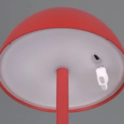 Ricardo portabel bordslampa röd