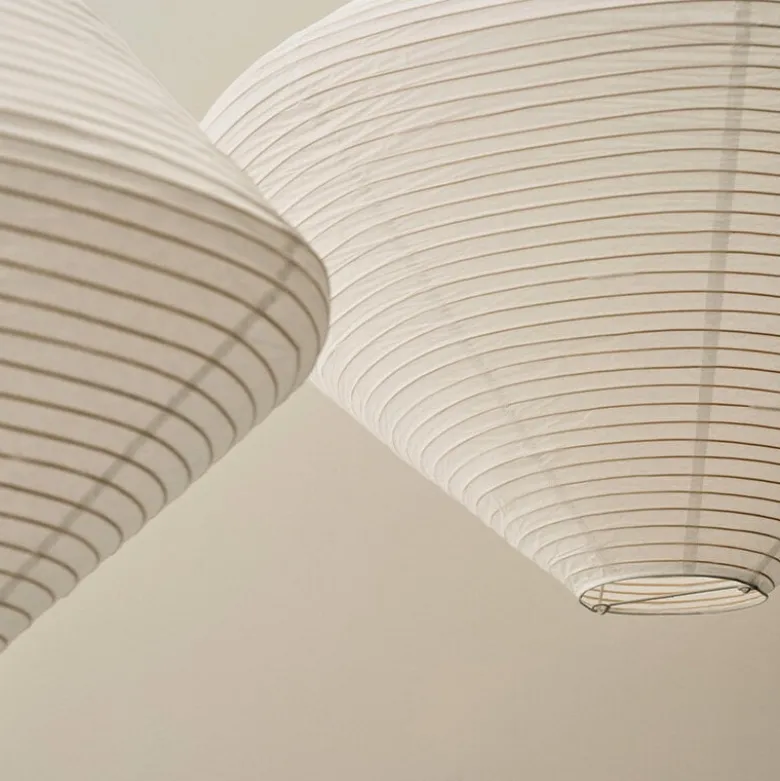 Rice paper shade Diamond lampskärm Ø50 vit