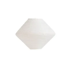 Rice paper shade Diamond lampskärm Ø50 vit