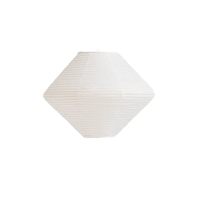 Rice paper shade Diamond lampskärm Ø50 vit