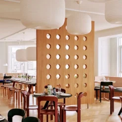 Rice Paper shade donut Ø80 lampskärm vit