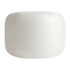 Rice Paper shade donut Ø80 lampskärm vit