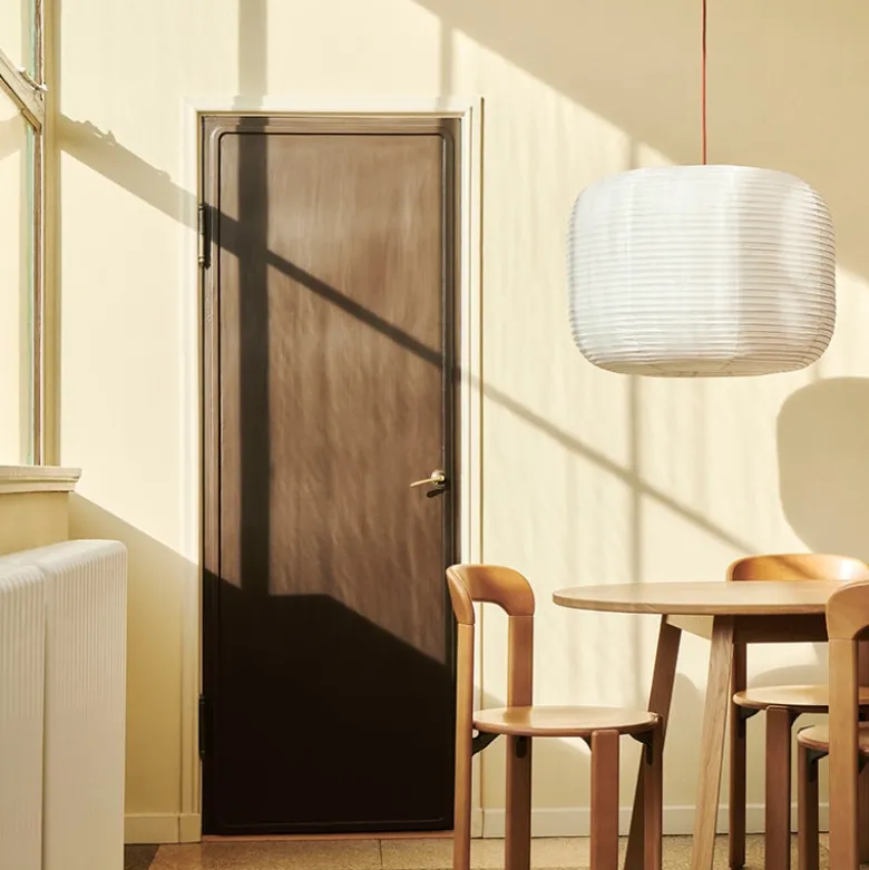Rice Paper shade donut Ø60 lampskärm vit