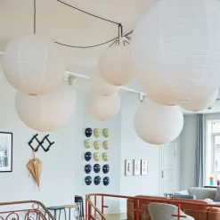 Rice Paper shade Ø60 lampskärm vit