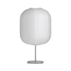 Rice Paper Shade till Common Lampfot Oblong Lampskärm Vit