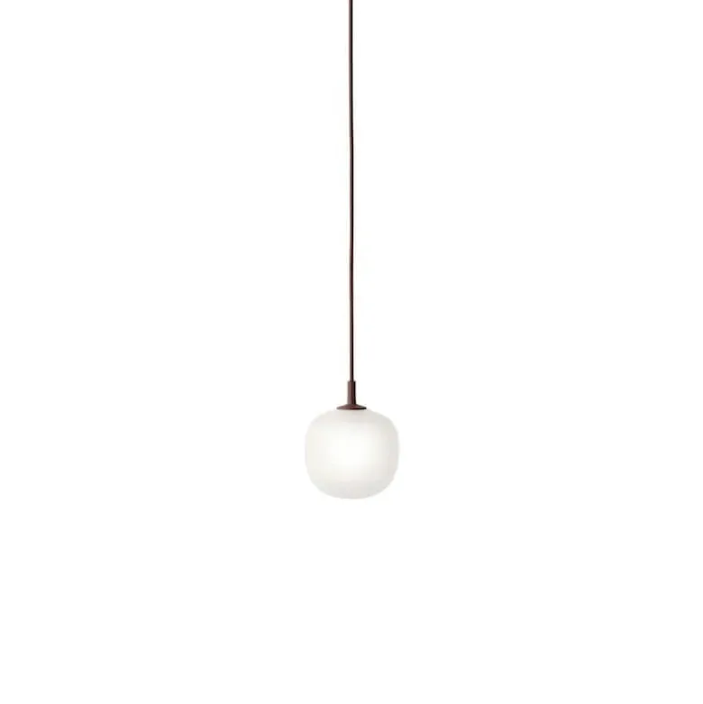 Rime taklampa Ø 12 cm Mörkröd