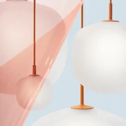 Rime Ø37 taklampa orange