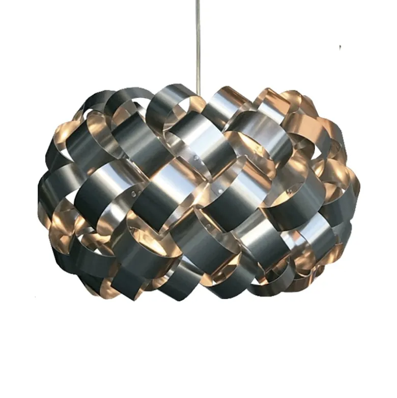 Ring Ø500 taklampa nickel