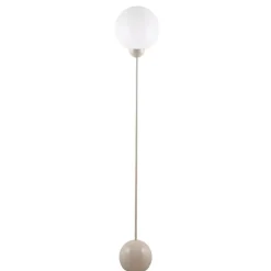 Ripley golvlampa beige/vit