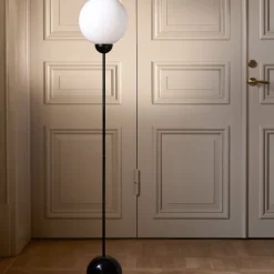 Ripley golvlampa svart/vit