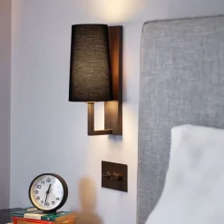 Riva 350 vägglampa IP44 polerad krom