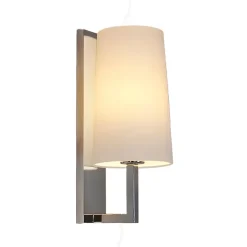 Riva 350 vägglampa IP44 polerad krom