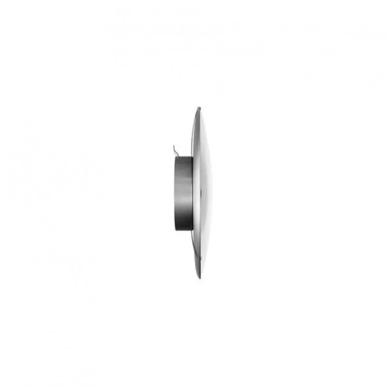 Roman Väggur Ø16 cm vit/svart