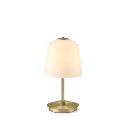Room 49 portabel bordslampa opal/antik