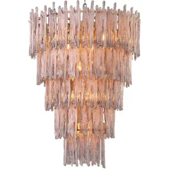 Saint Roch L Chandelier taklampa Borstad mässing/rökfärgat glas