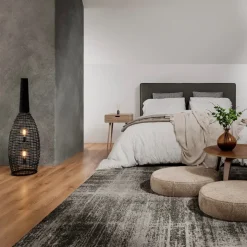 Seagrass golvlampa svart