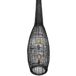 Seagrass golvlampa svart