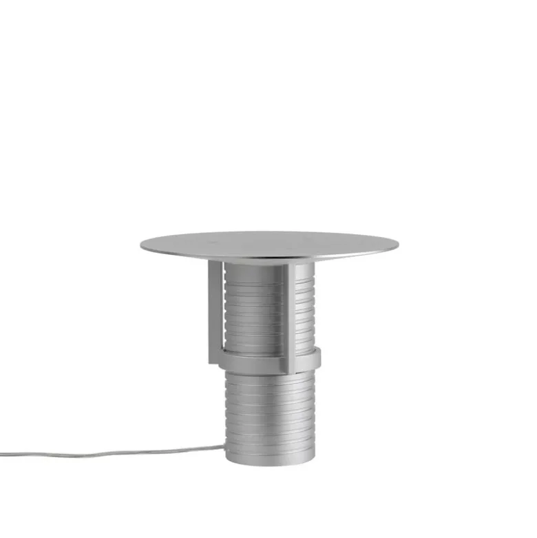 Set bordslampa aluminium