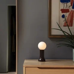 Shore bordslampa bottle brown