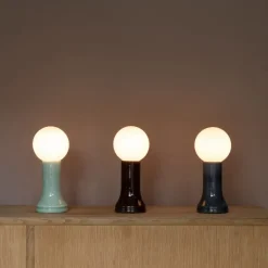Shore bordslampa sea green