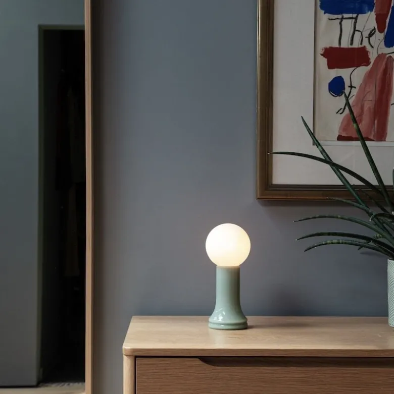 Shore bordslampa sea green