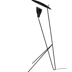 Silhouette golvlampa black noir