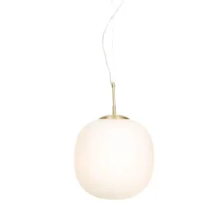 Sirius Ø30 taklampa mässing/opalglas