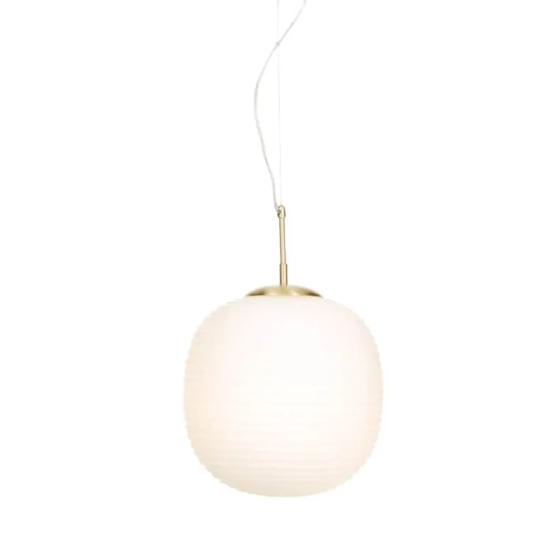 Sirius Ø30 taklampa mässing/opalglas