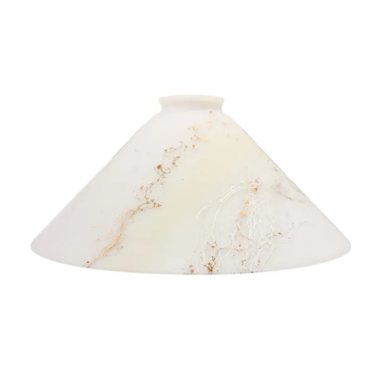 Skomakarskärm djup 250mm marmor opal