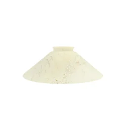 Skomakarskärm 200mm marmor opal