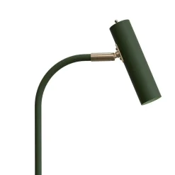 Slender bordslampa mörkgrön