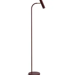 Slender H1276 golvlampa mörkröd