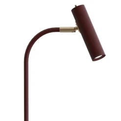 Slender H1276 golvlampa mörkröd