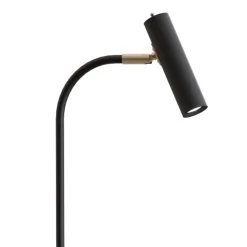 Slender H1276 golvlampa svart