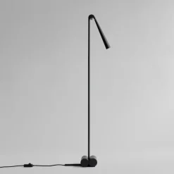 Snake golvlamp burned black
