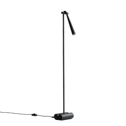 Snake golvlamp burned black