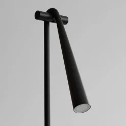 Snake golvlamp burned black