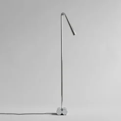Snake golvlamp chrome