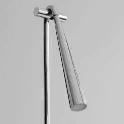 Snake golvlamp chrome