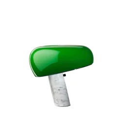 Snoopy bordslampa grön