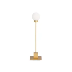 Snowball bordslampa mässing