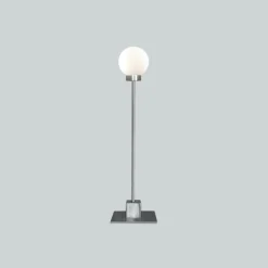 Snowball bordslampa stål